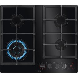 4 Göz Seramik Siyah Gaz Ocak