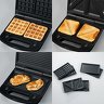 3 Plakalı Tost Makinesi