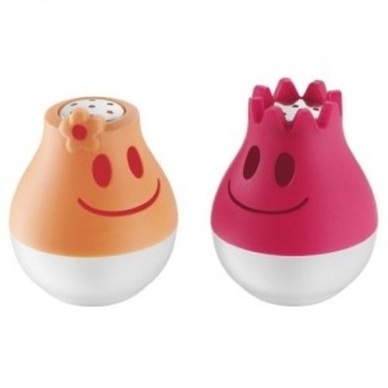 Salt Shaker Set Mcsalt" Orange+Red
