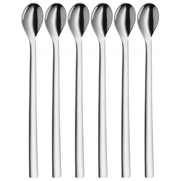 Long Drink Spoons Set Of 6 Nuova Long Drink Spoons Set Of 6 Nuova