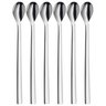Long Drink Spoons Set Of 6 Nuova Long Drink Spoons Set Of 6 Nuova
